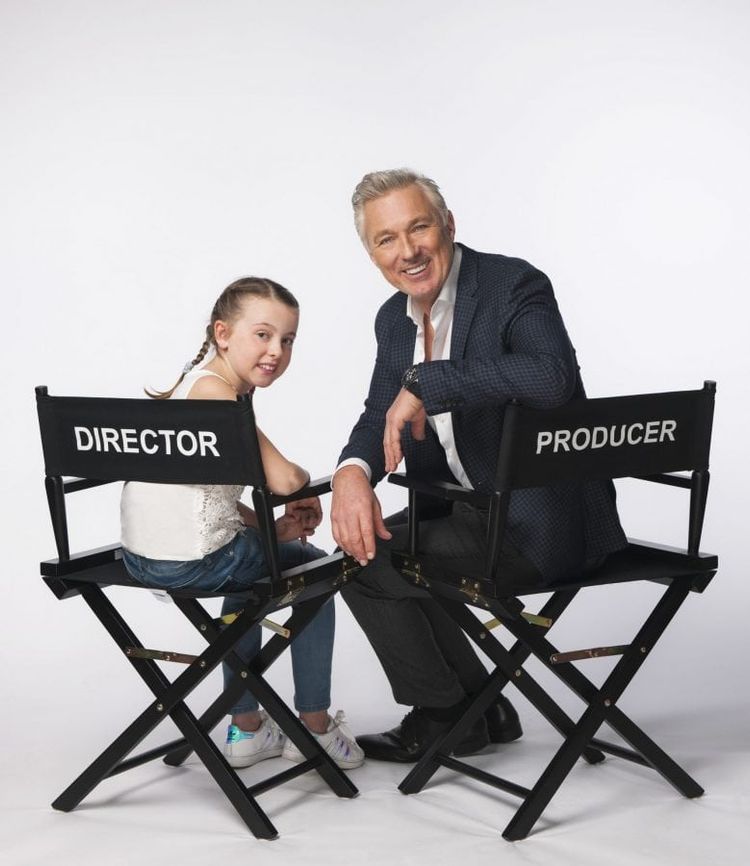 Picture shows: Beth Ward in studio in London with Martin Kemp.
Schoolgirl and budding movie-maker Beth Ward is making her cinema debut – after holiday chiefs brought in producer and actor Martin Kemp to transform her family holiday video into a professional short film.
Beth, 10, from Stockton-On-Tees sent her video to travel company First Choice with a letter which said “I really want to be a film maker, so my mam helped me make a small movie on my laptop to share with everyone. I hope you enjoy watching it as much as I enjoyed making it.”
They did enjoy it – so much so that they called in ex-EastEnders star and producer Martin to talk her through the process of film-making.
Now the edited version of her ‘video diary’ of her family’s trip to Mexico is to be screened at VUE throughout the UK - https://youtu.be/gvDm1uczXi8
Beth’s original YouTube film to holiday company First Choice - https://www.youtube.com/watch?v=BJ6YPNPUuWs (Beths_holiday Jo/Beth Wardy)
More words and pictures available through Ben Griffiths / ben.griffiths@exposure.net 07540 712236