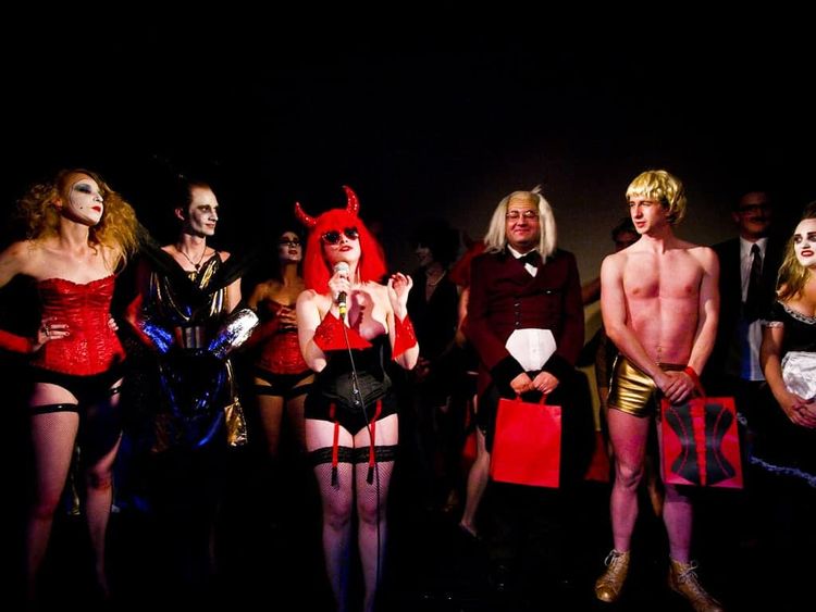 Venue: the Sugar ClubThe Sugar Club,Leeson StOn Friday 13th of June, Rocky Horror Picture Show is being staged for it's 6th installmentThe Rocky Horror Picture ShowThe Sugar Club, Leeson St Friday, June 13thDoors 8.00pmGuest performance fromMiss Dotty Potts 8.30pmShow 9.00pmAdmission 15MORE INFORMATION www.myspace.com/rockyhorrorireland