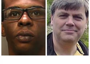 Darren Pencille (left) was jailed for the murder of Lee Pomeroy (BTP/PA)