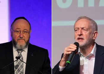 Mirvis / Corbyn (PA)