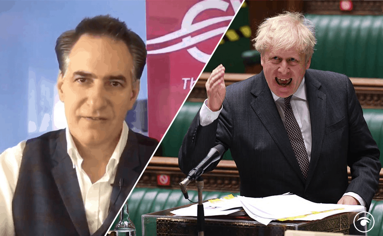 Peter stefanovic Boris johnson