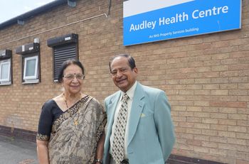 Mridul and Saroj Datta. Credit;SWNS